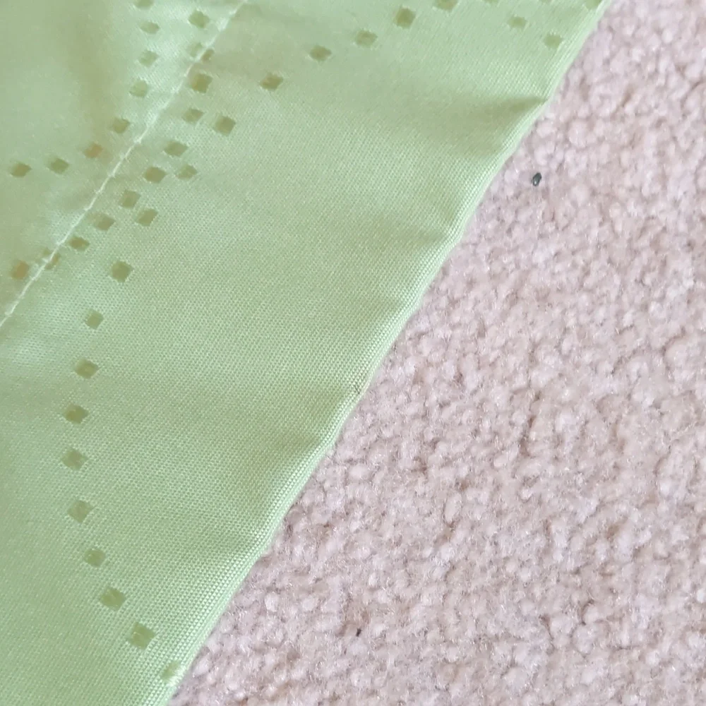 Green black out curtains/panels